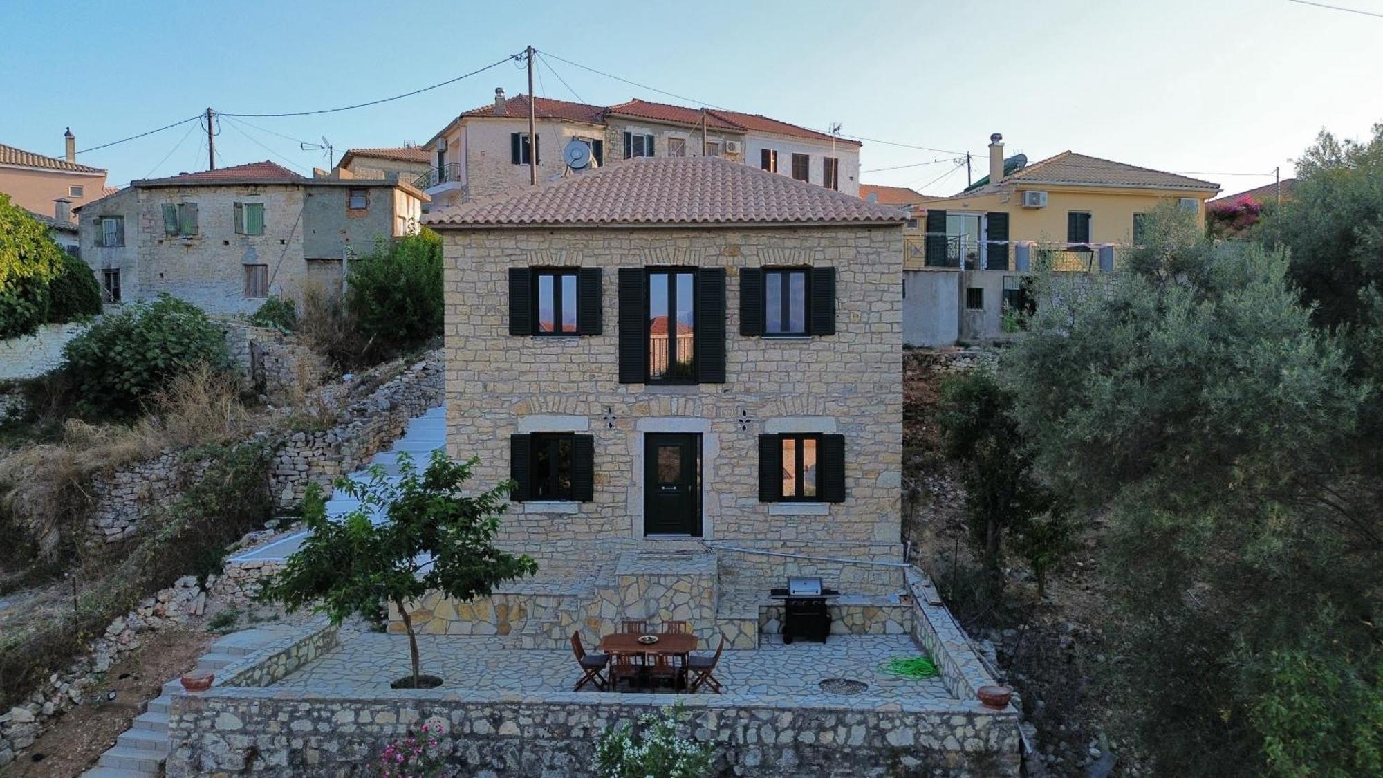 Chrysavgi Stone House Villa Katomerion Bagian luar foto